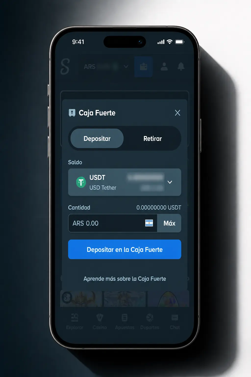 Apuestas de básquet en la app de Stake para Android e iOS, con cuotas en vivo y sección Mis apuestas