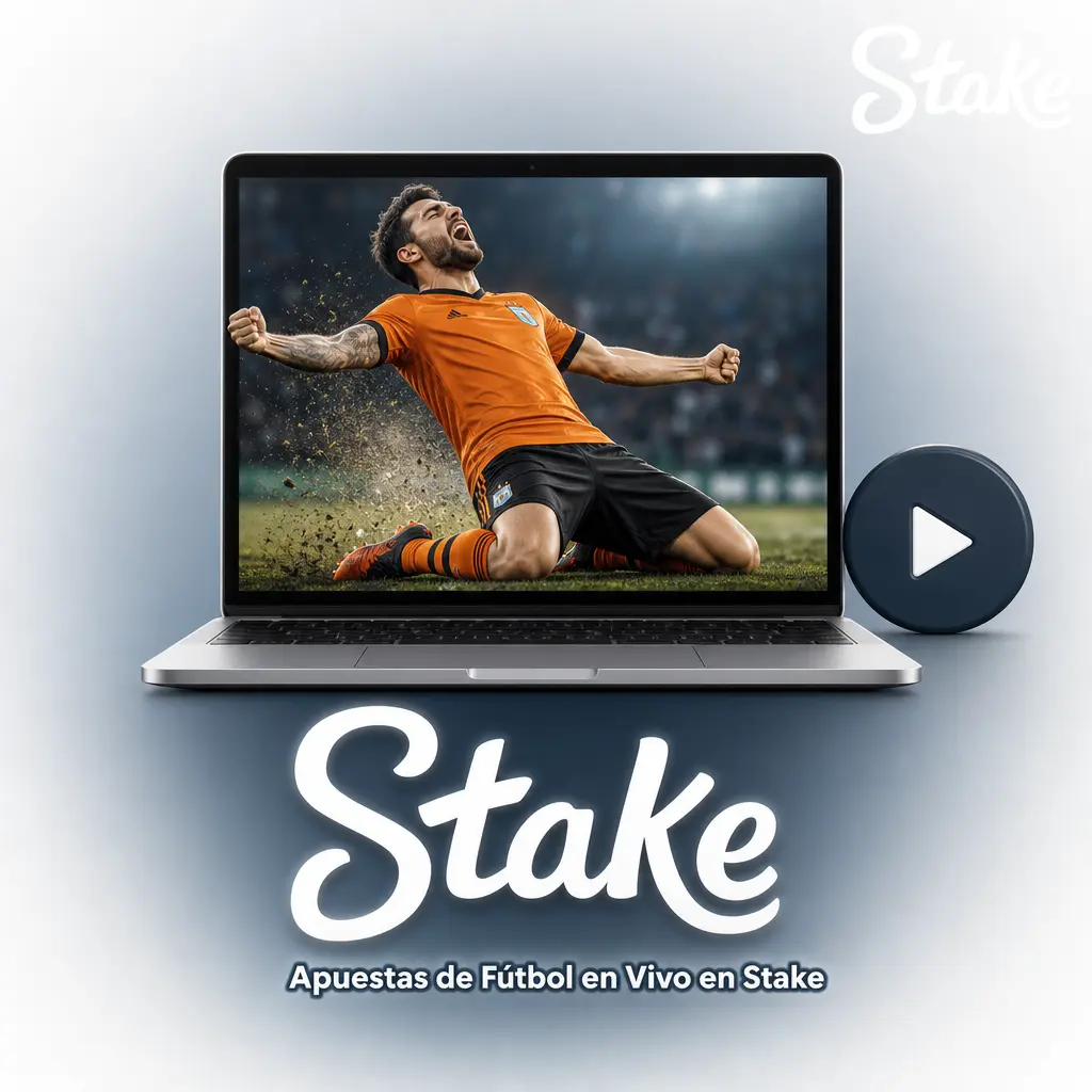Apuestas de fútbol en vivo en Stake con cuotas actualizadas al instante, estadísticas y tracker del partido en tiempo real.