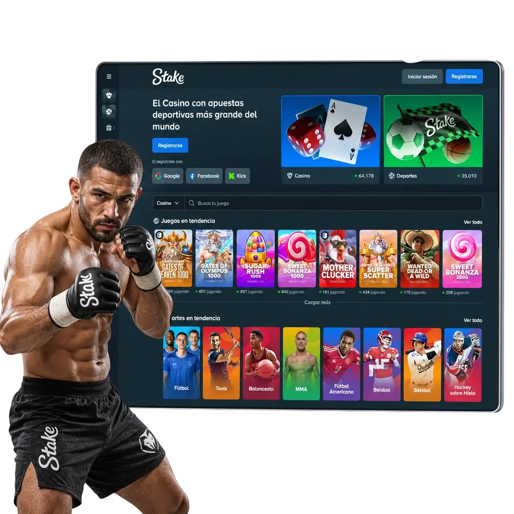Apuestas de MMA en Stake Argentina: cuotas UFC, Bellator, ONE y PFL en vivo, pagos en pesos y criptomonedas