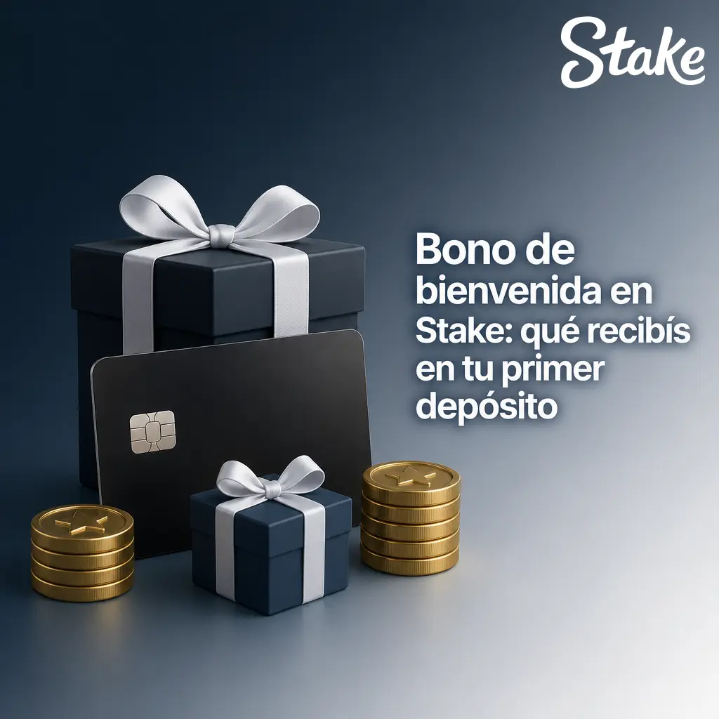 Bono de bienvenida en Stake: recompensas por depósito, rakeback y niveles VIP sin rollover adicional