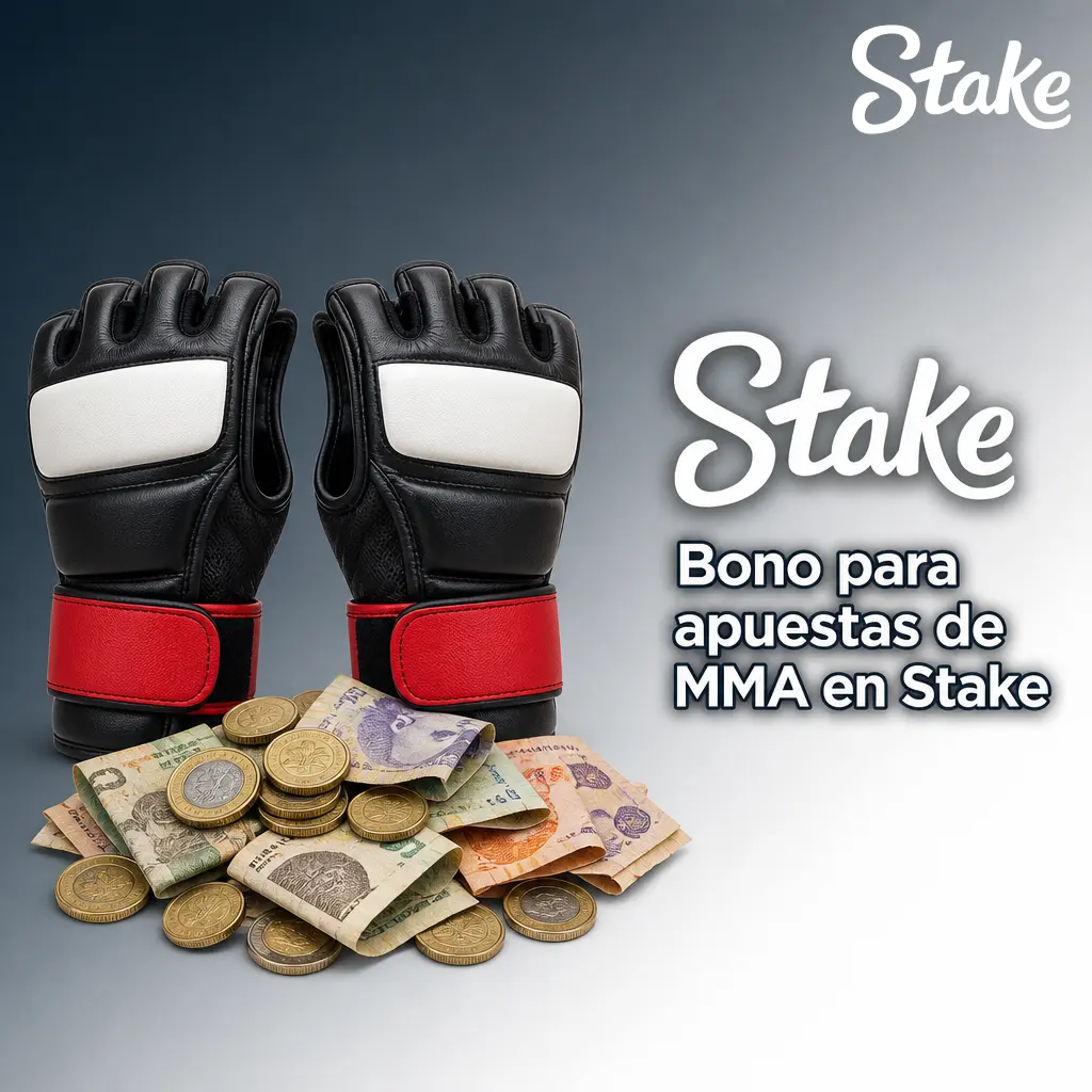 Bono para apuestas de MMA en Stake: rakeback y programa VIP, sin depósito mínimo ni rollover, para usuarios de Argentina.