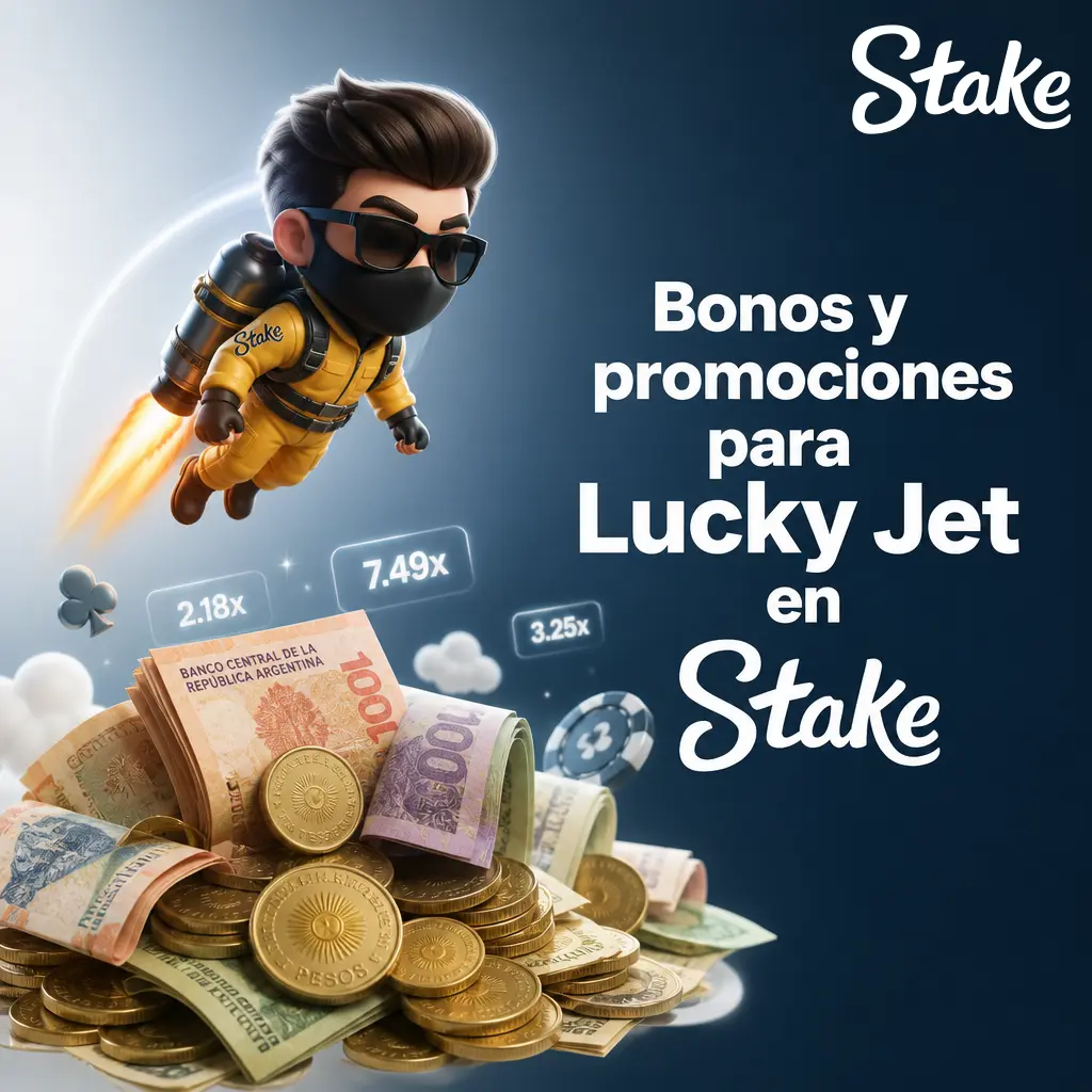 Bonos y promociones para Lucky Jet en Stake: conocé Stake Rewards y las condiciones vigentes antes de apostar.