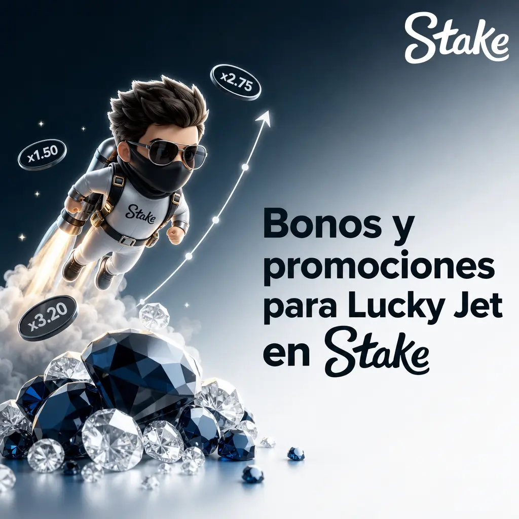Bonos y promociones para Lucky Jet en Stake: beneficios VIP y ofertas periódicas disponibles en la plataforma para Argentina.