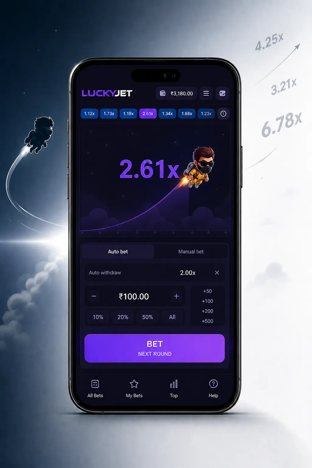 Guía para jugar a Lucky Jet en Stake: elegí tu apuesta, seguí el vuelo y retirá antes de que termine la ronda