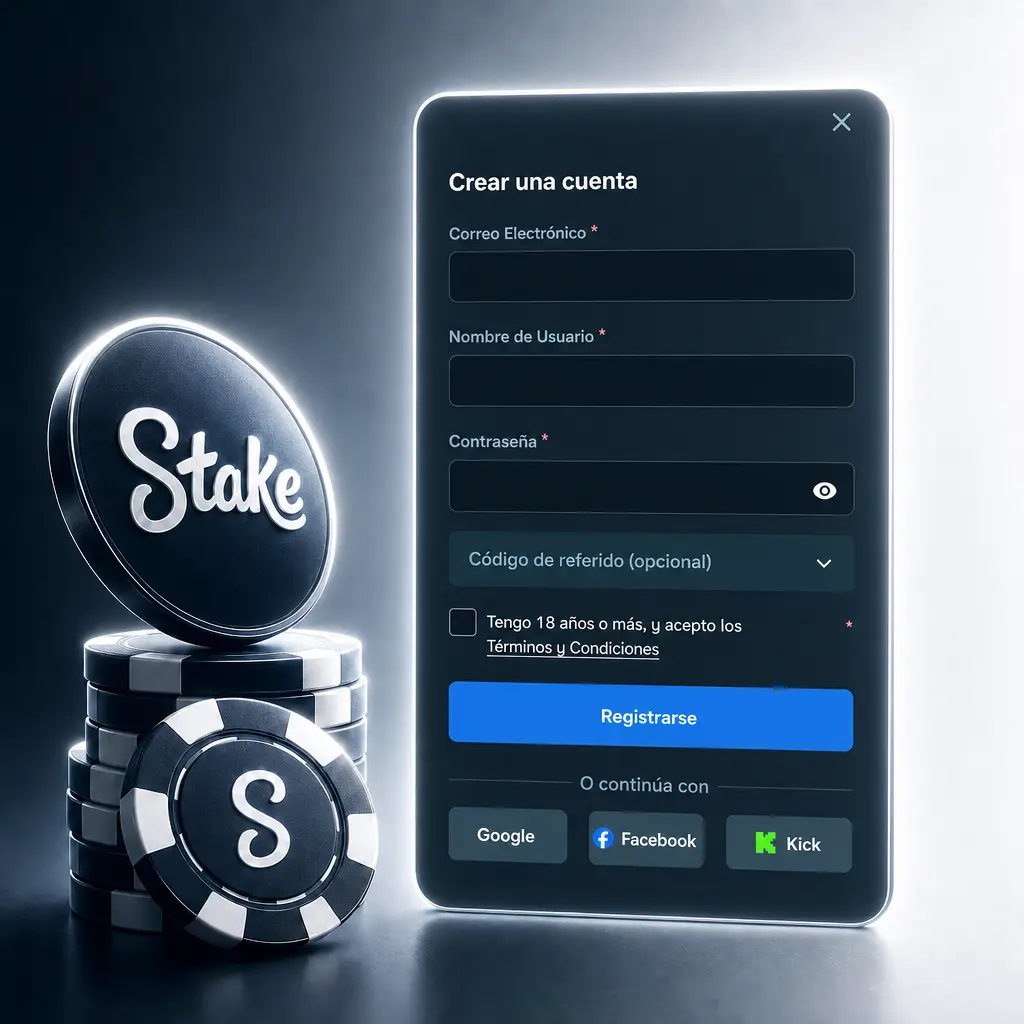 Guía paso a paso para registrarte en Stake Argentina: formulario de alta, verificación y acceso a la cuenta.