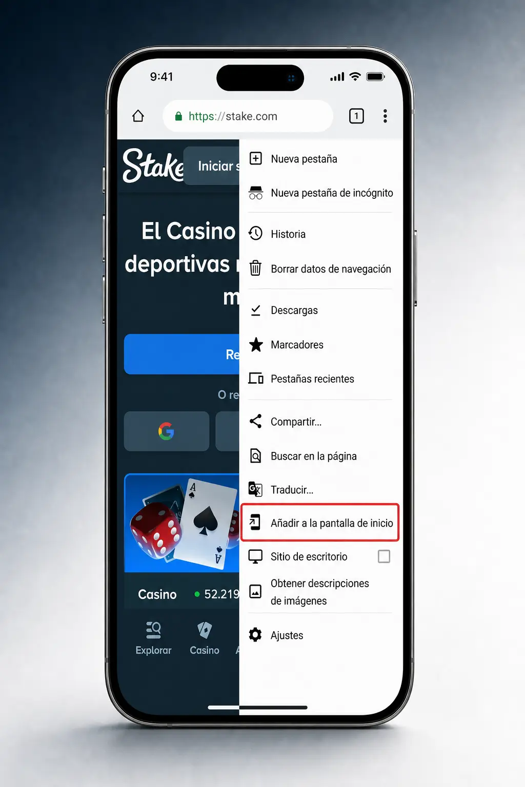 Descargá el APK de Aviator para Android en Stake e instalá la app oficial directo desde el sitio.