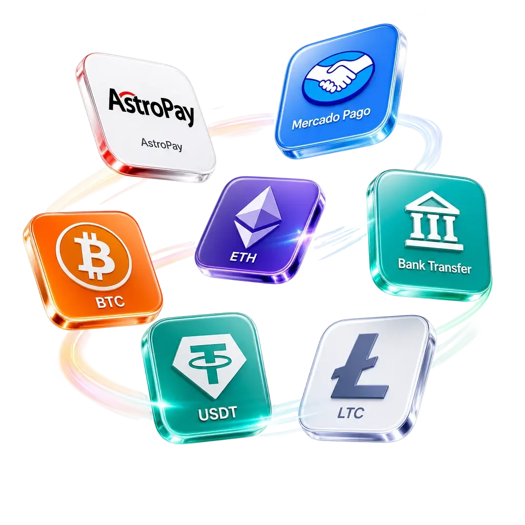 Métodos de pago de Stake en Argentina
