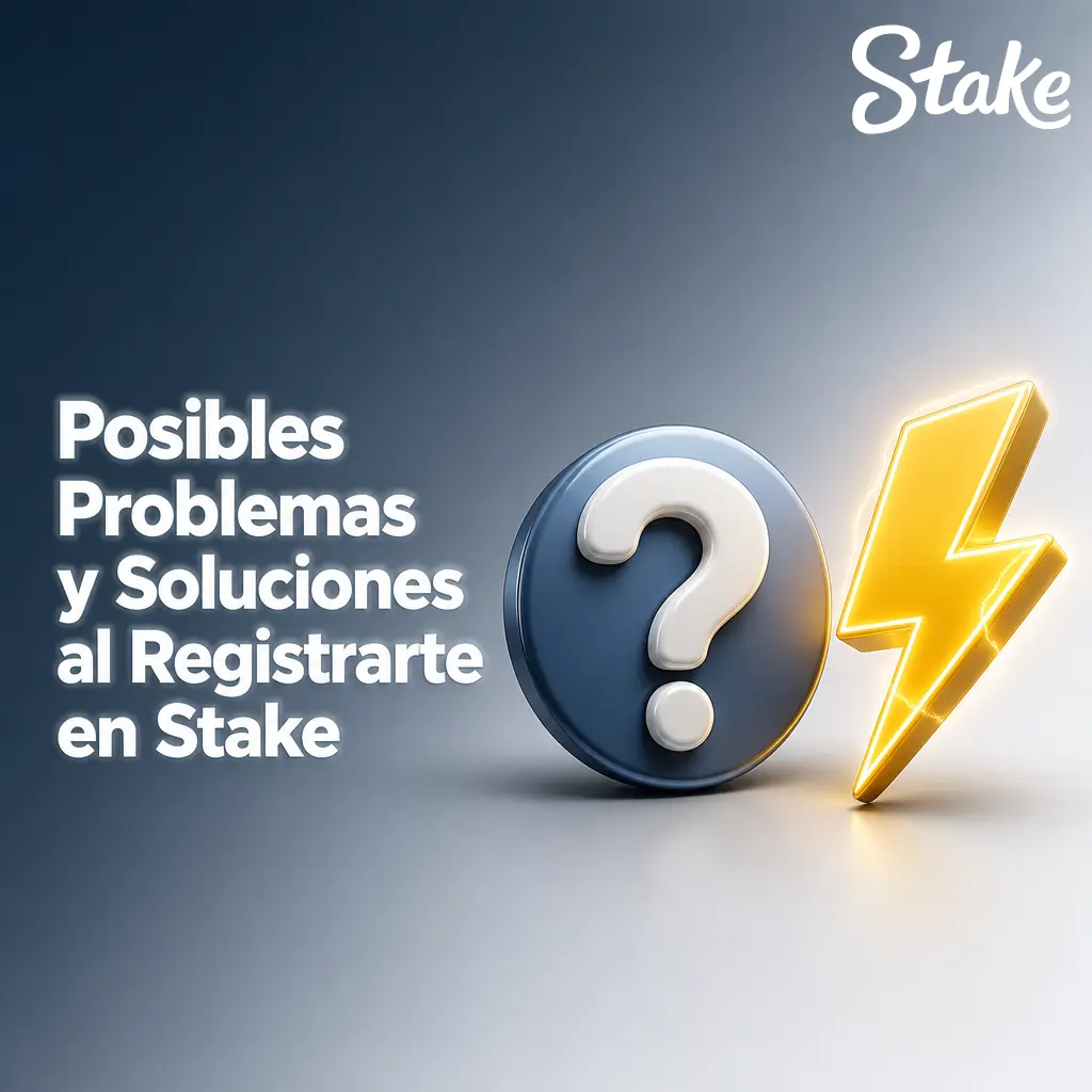 Soluciones a problemas comunes al registrarte en Stake: cuenta bloqueada, verificación de DNI, SMS y depósitos no acreditados.