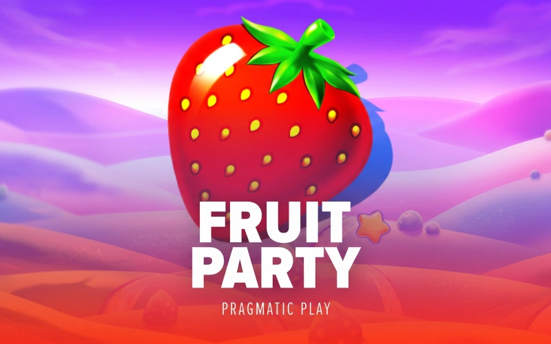 Prueba suerte jugando a la tragamonedas Fruit Party en la plataforma Stake.